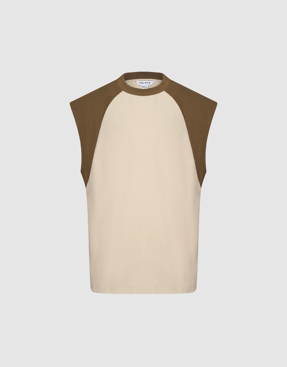 Crew Neck Loose Tank Top