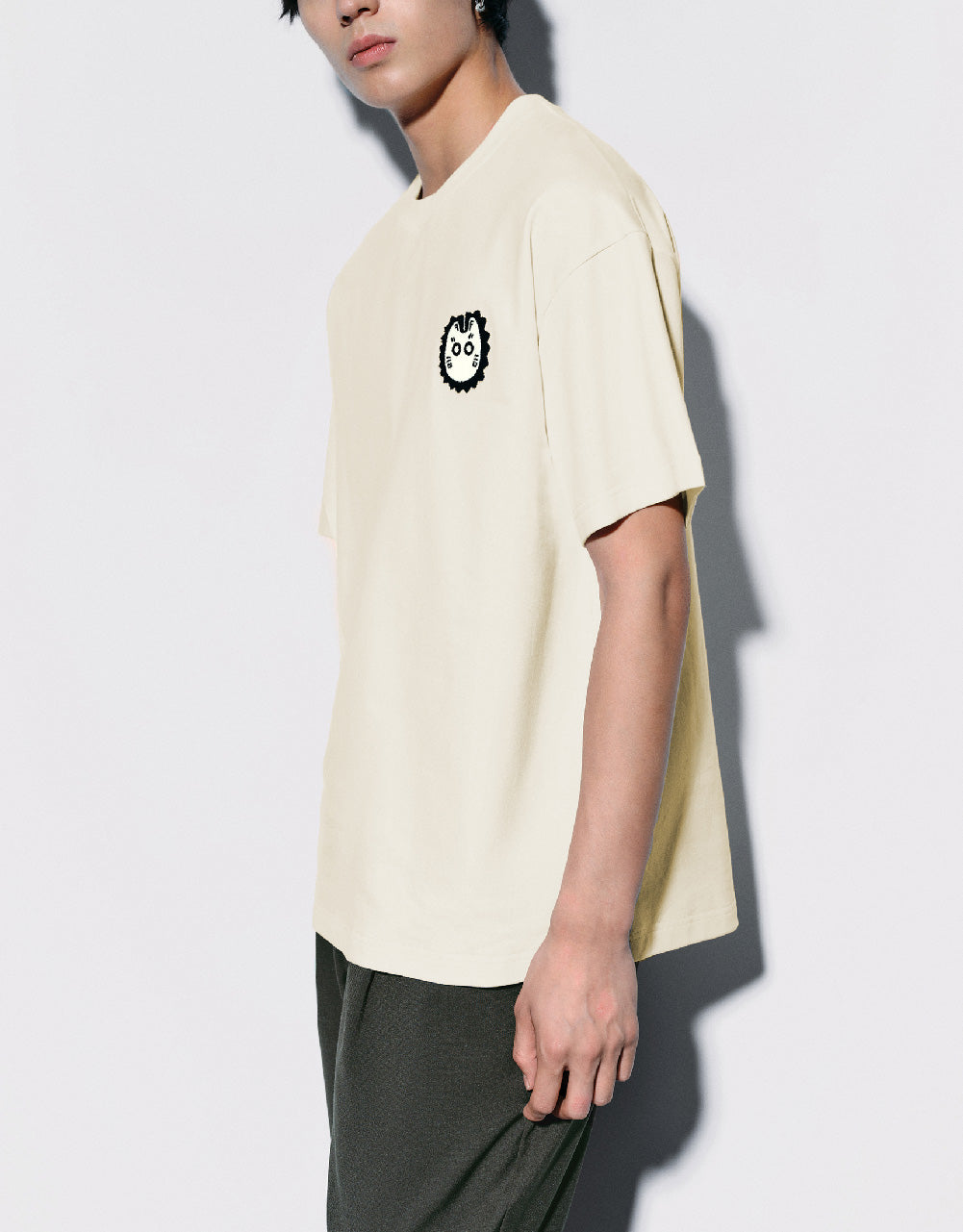 Crew Neck Straight T-Shirt