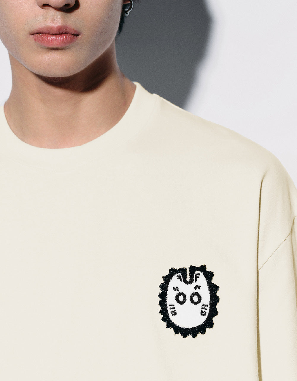 Crew Neck Straight T-Shirt