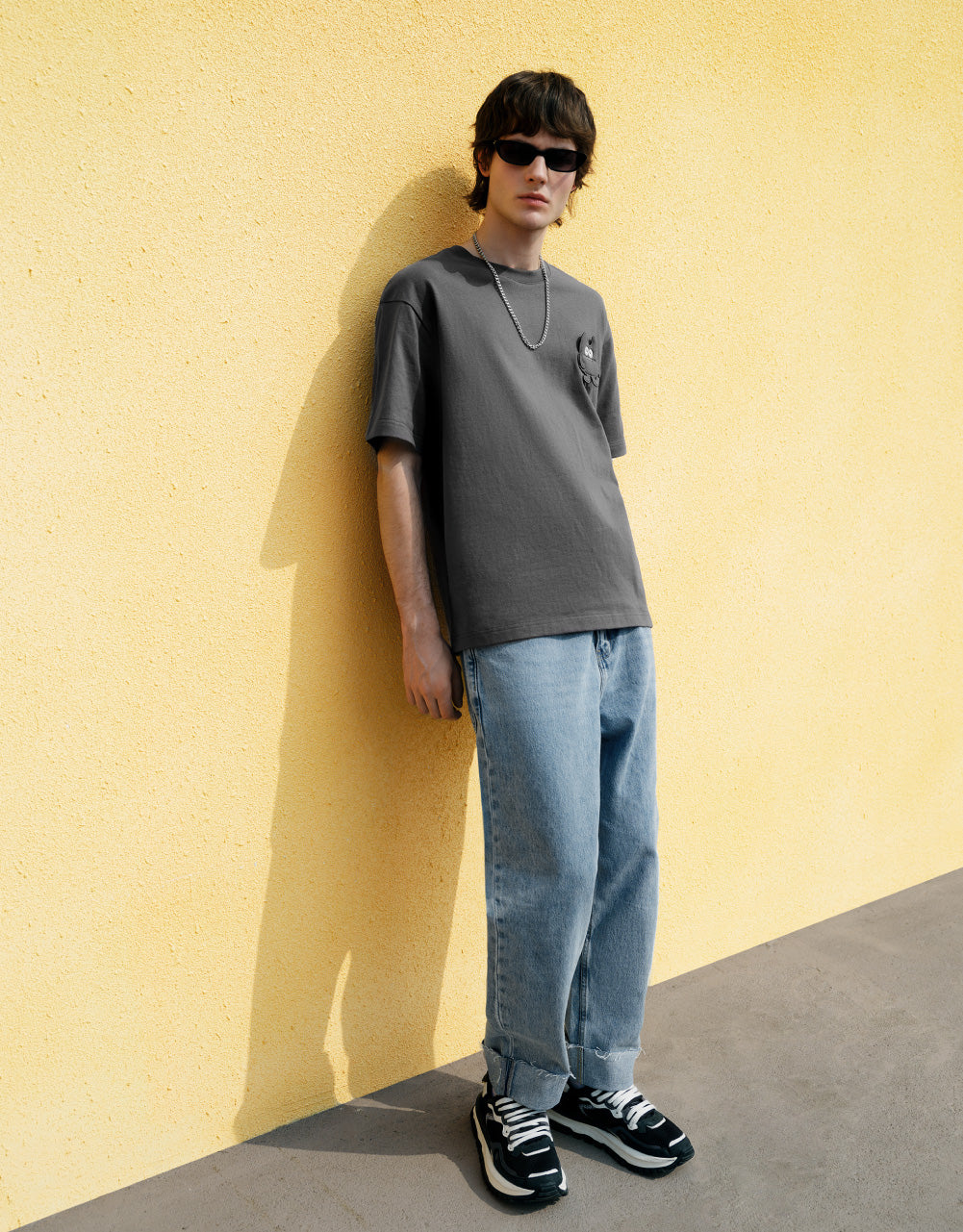 Cartoon Embossed T-Shirt