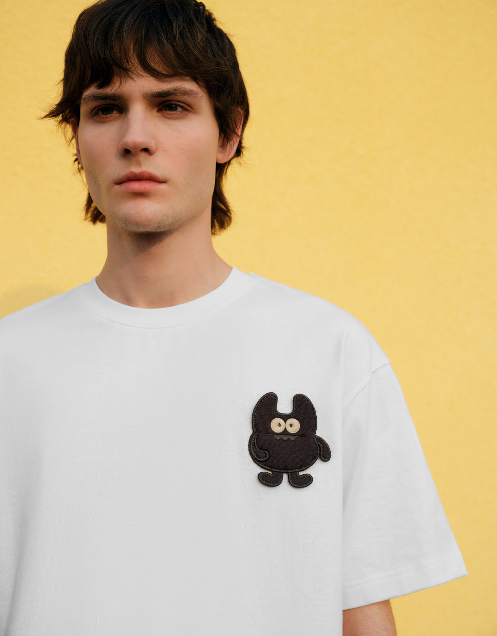 Cartoon Embossed T-Shirt