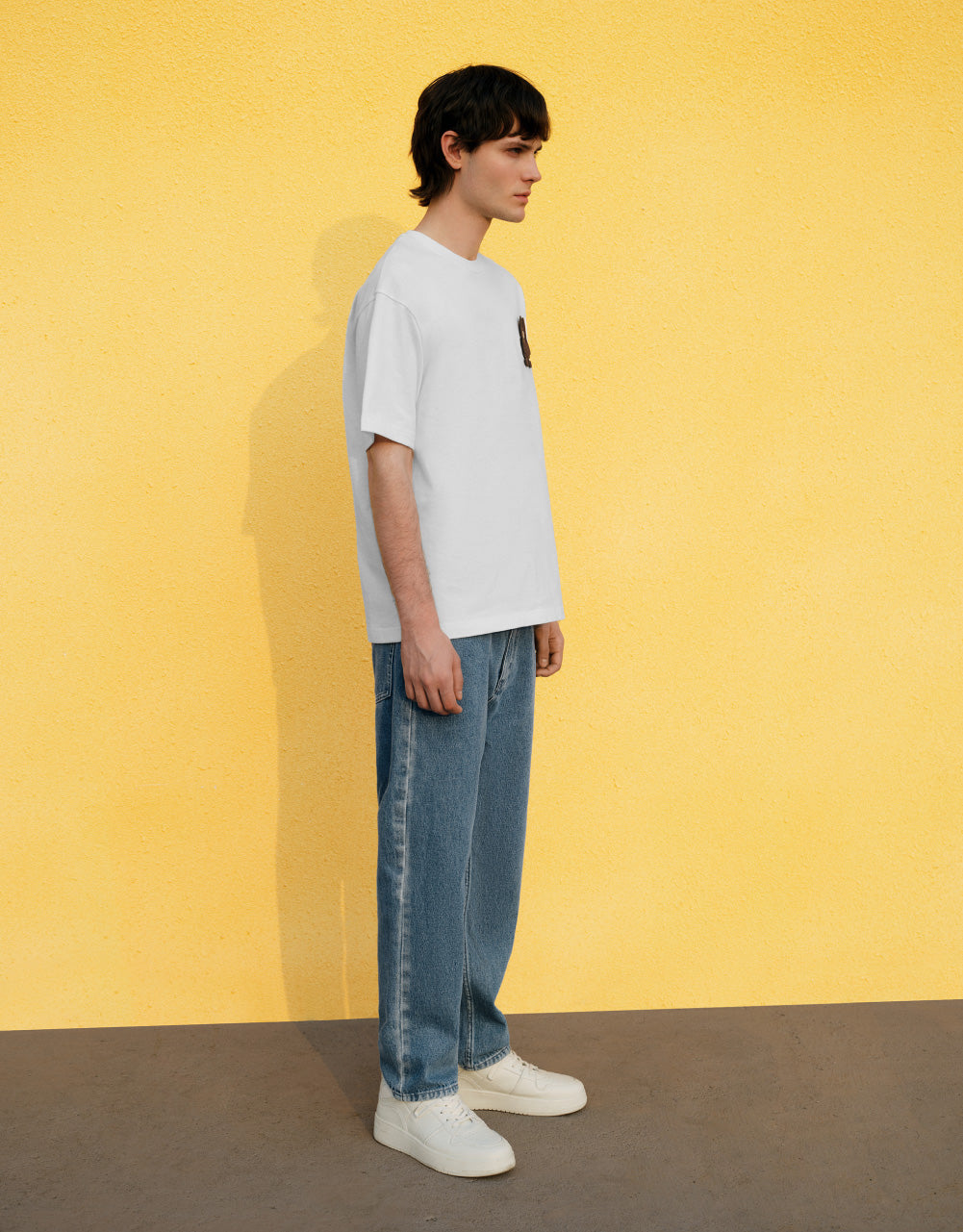 Cartoon Embossed T-Shirt