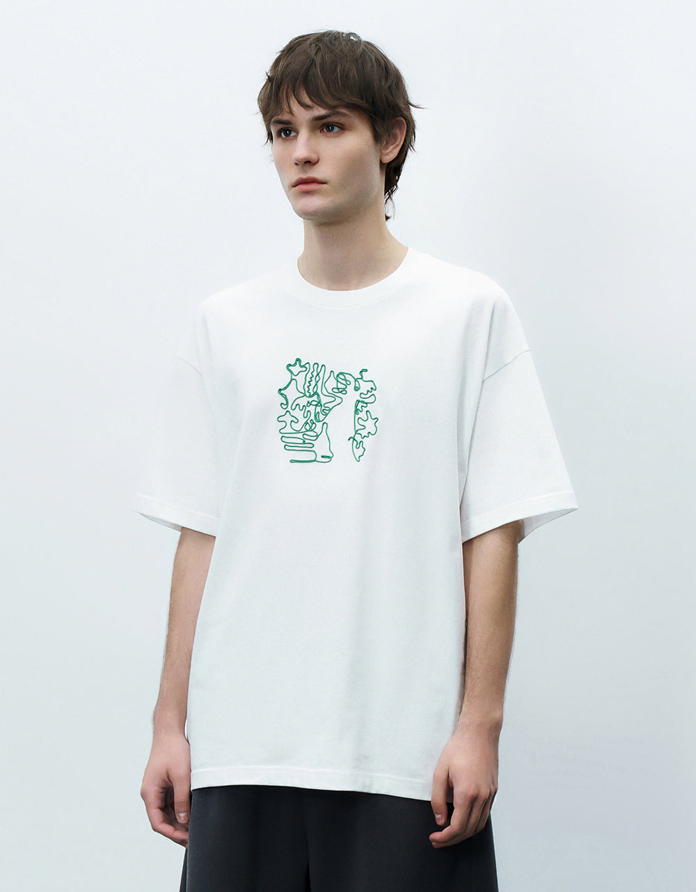 Printed Crew Neck T-Shirt