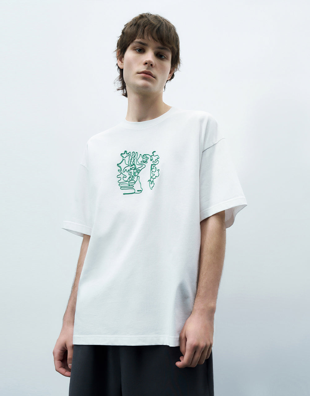 Printed Crew Neck T-Shirt