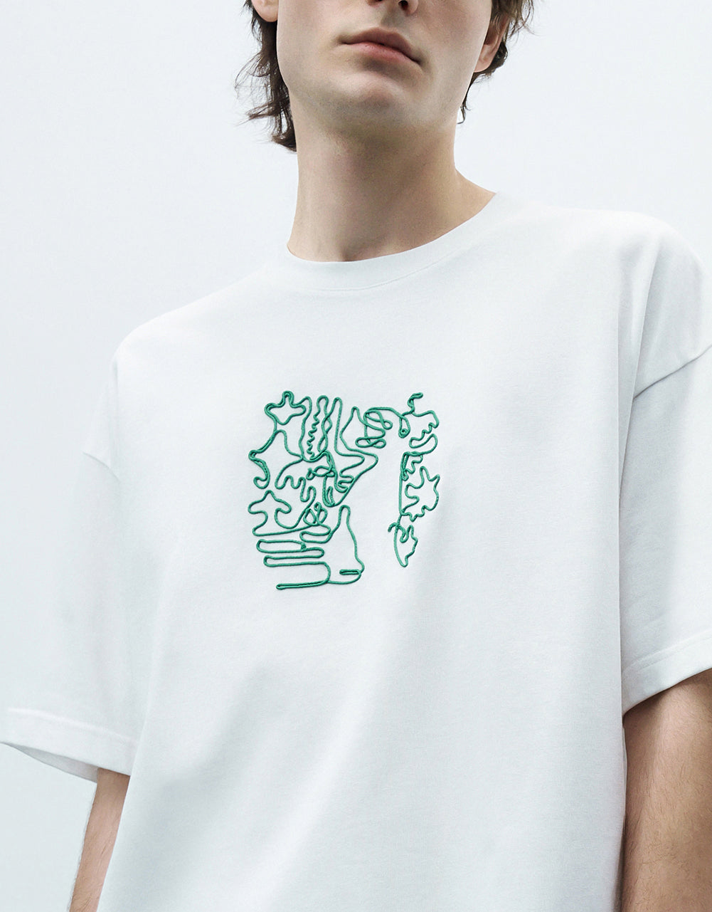 Printed Crew Neck T-Shirt