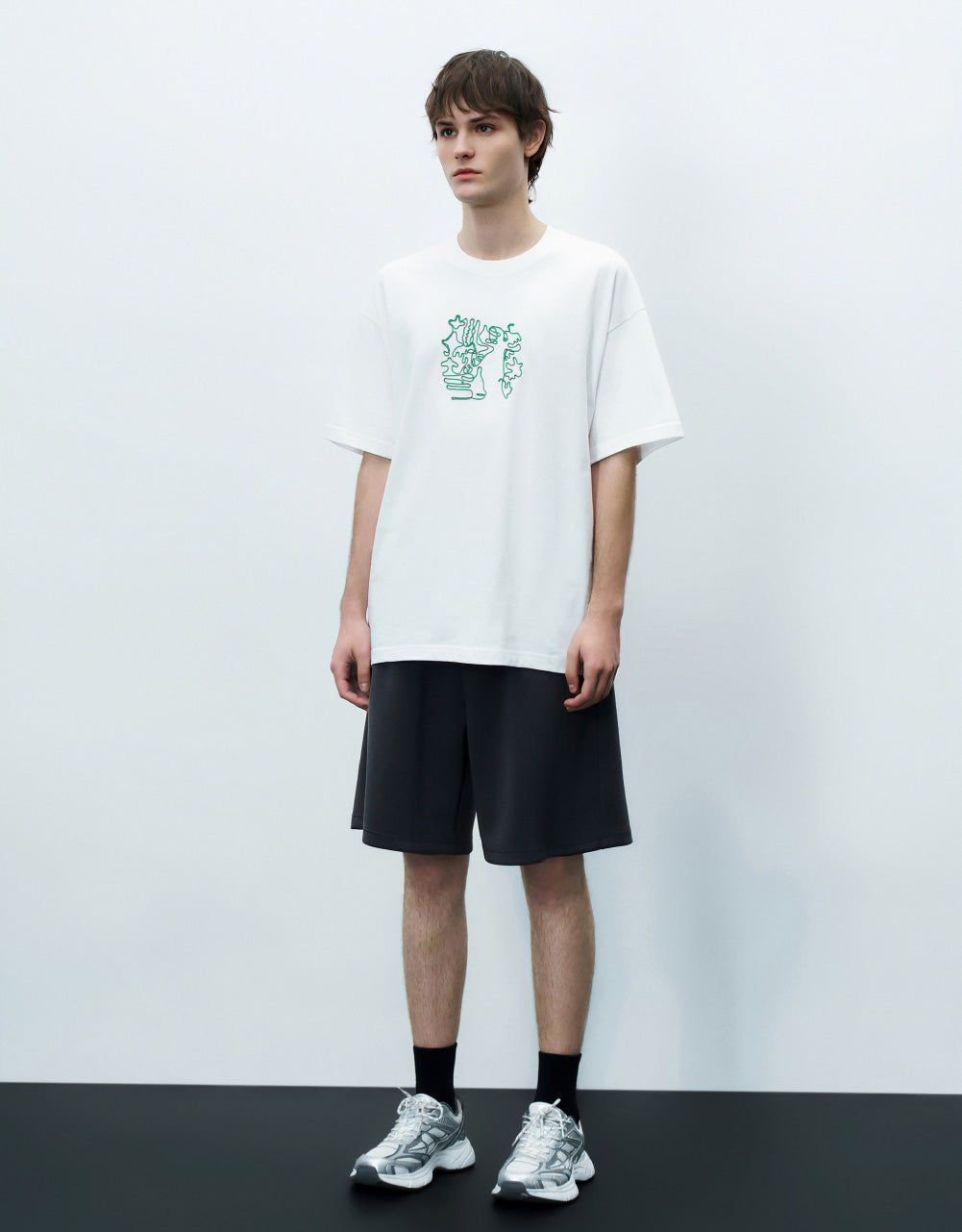 Printed Crew Neck T-Shirt