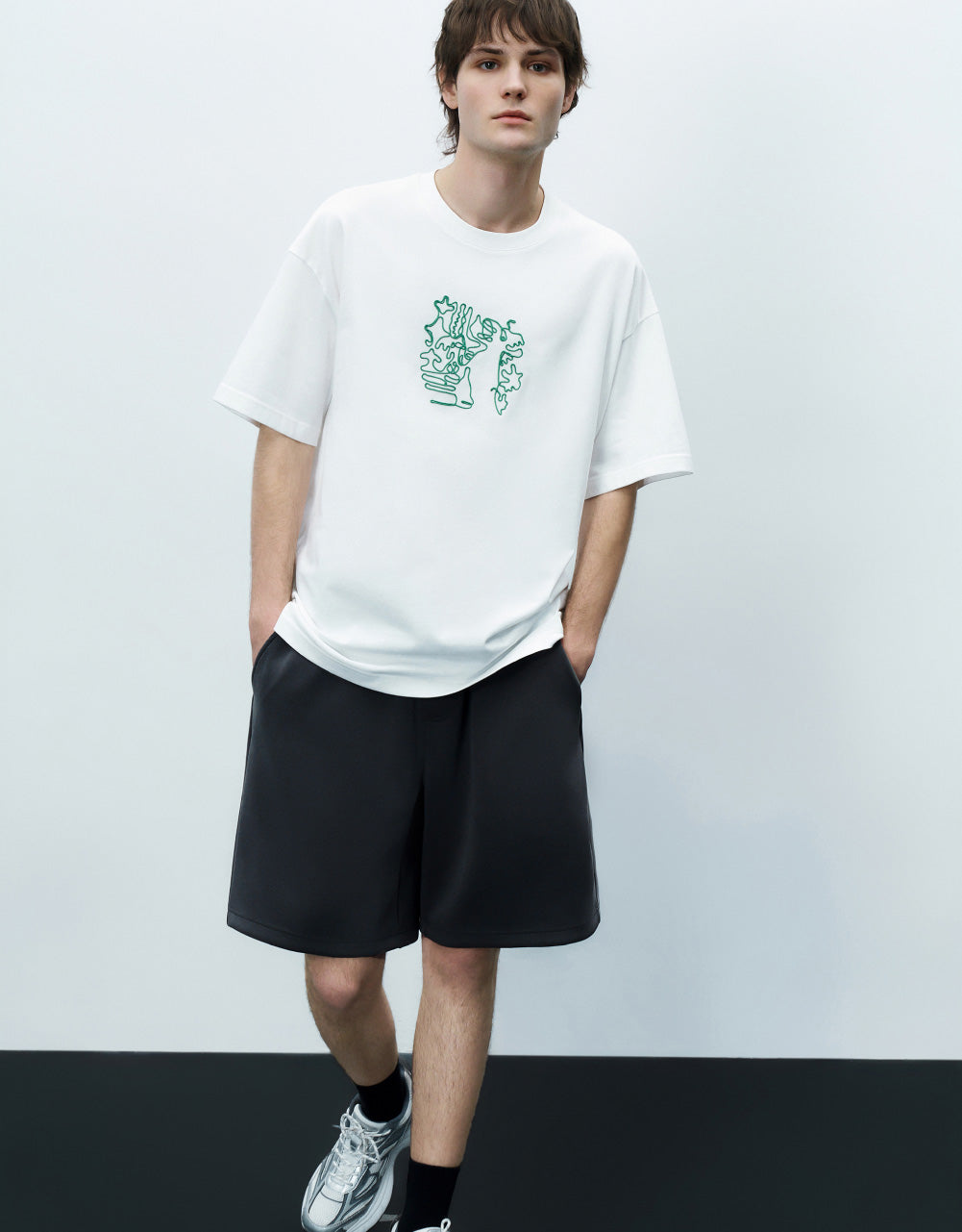 Printed Crew Neck T-Shirt