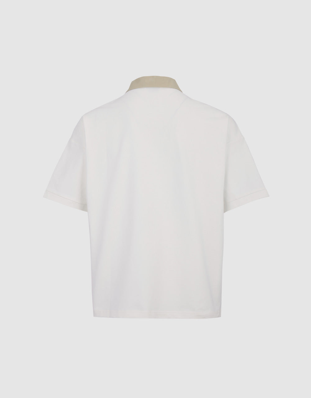 Zip Half Placket Polo T-Shirt