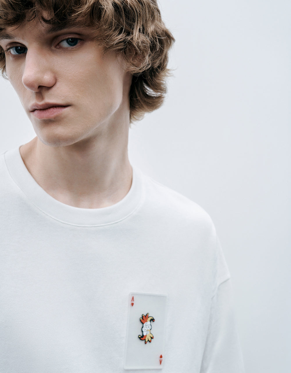 Crew Neck Straight T-Shirt