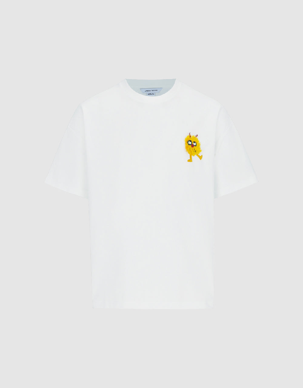 Cartoon Printed Crew Neck T-Shirt