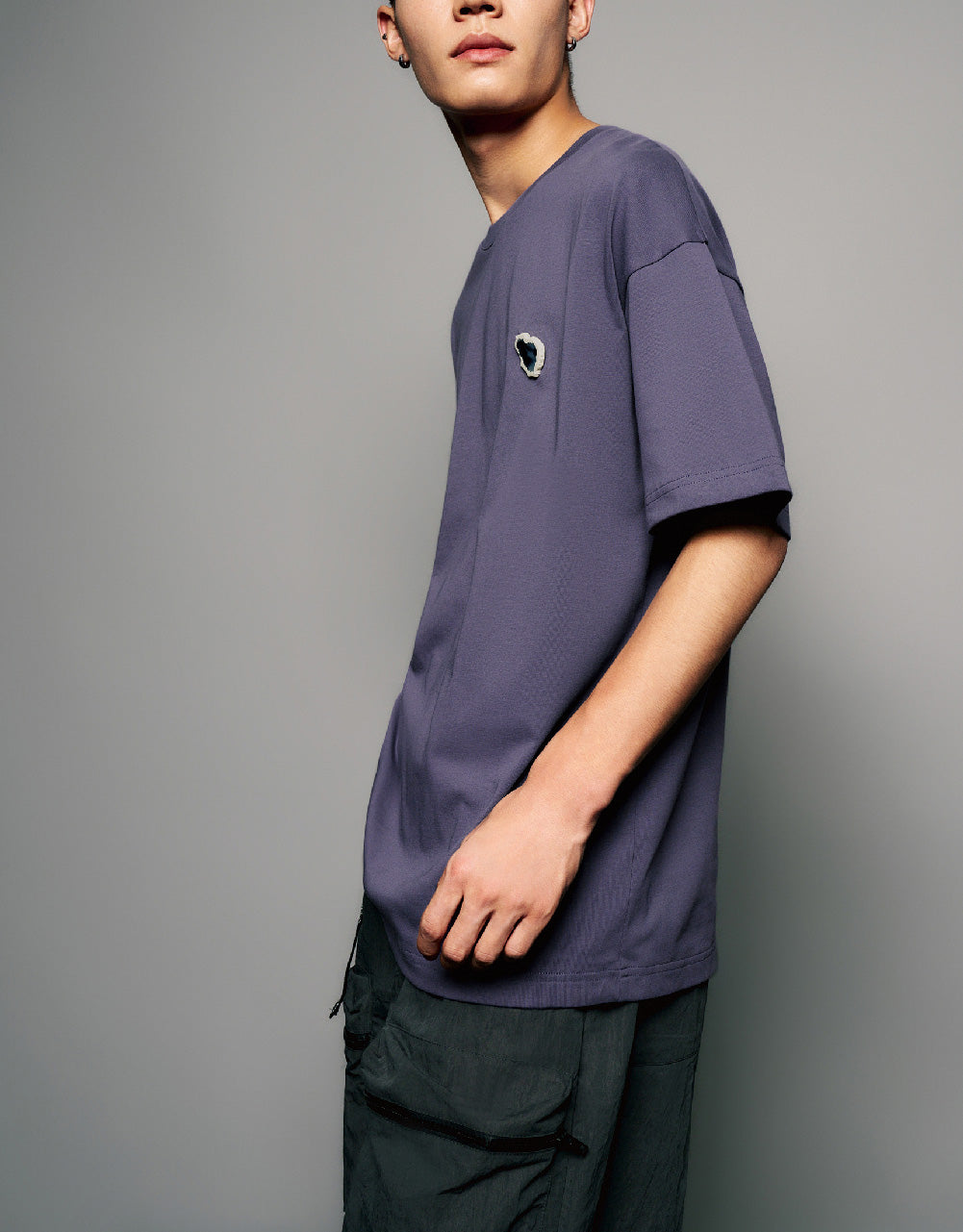 Detail Crew Neck T-Shirt