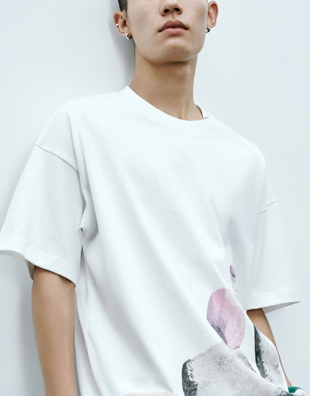 Stones Printed Crew Neck T-Shirt