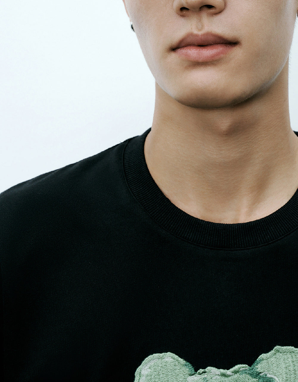 Monster Printed Crew Neck T-Shirt