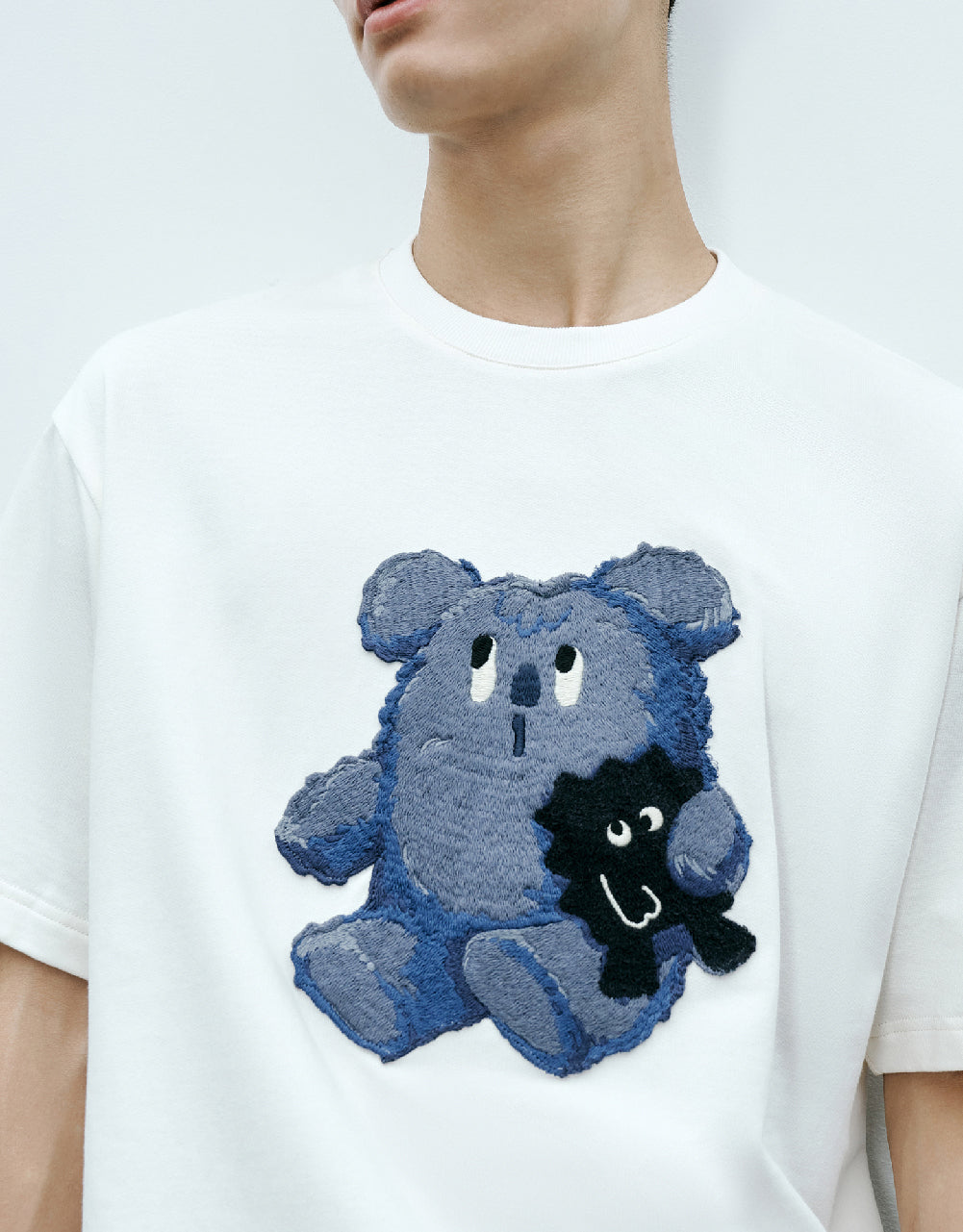 Monster Printed Crew Neck T-Shirt