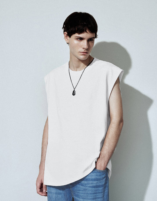 Crew Neck Straight T-Shirt