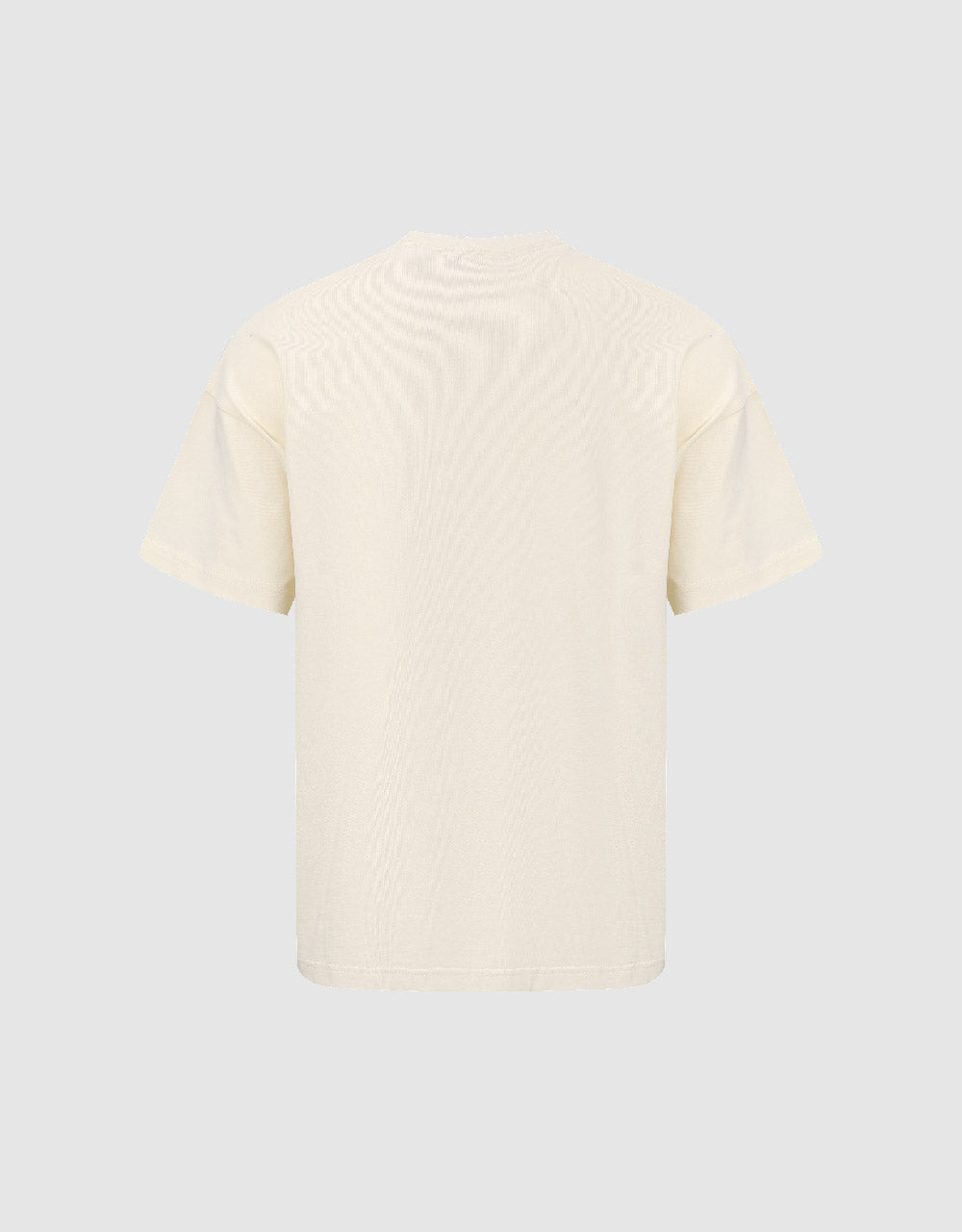 Cartoon Printed Crew Neck Straight T-Shirt