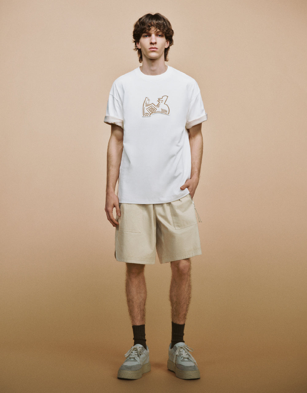 Crew Neck Loose T-Shirt