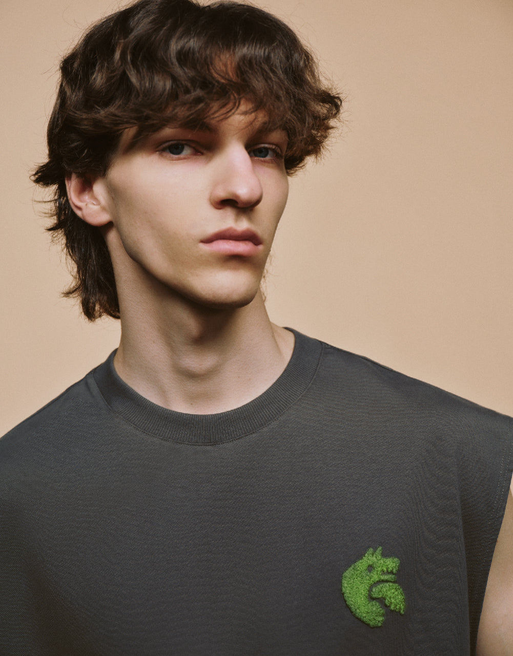 Crew Neck Loose Tank Top