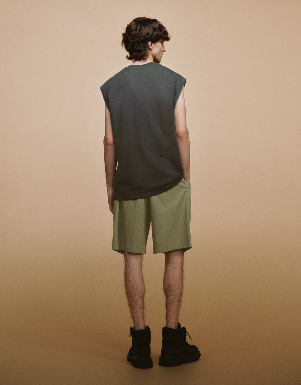 Crew Neck Loose Tank Top