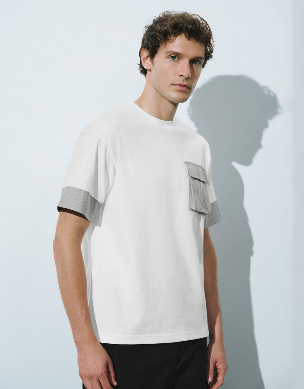 Crew Neck Knitted T-Shirt