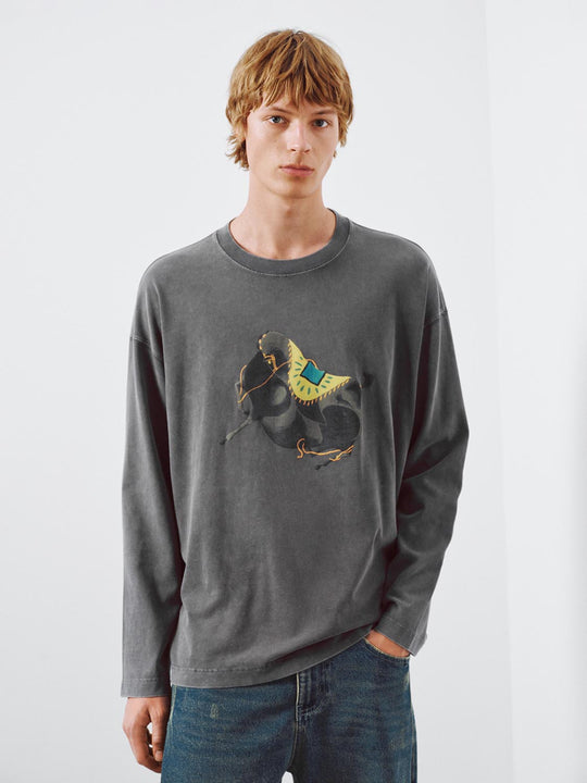 Printed Long Sleeve T-Shirts