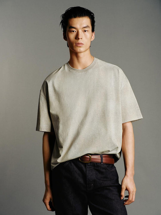 Cotton Polyester Medium Stretch Fabric T-Shirts
