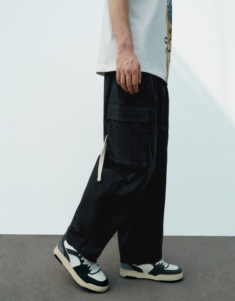 Oversized Straight Pants