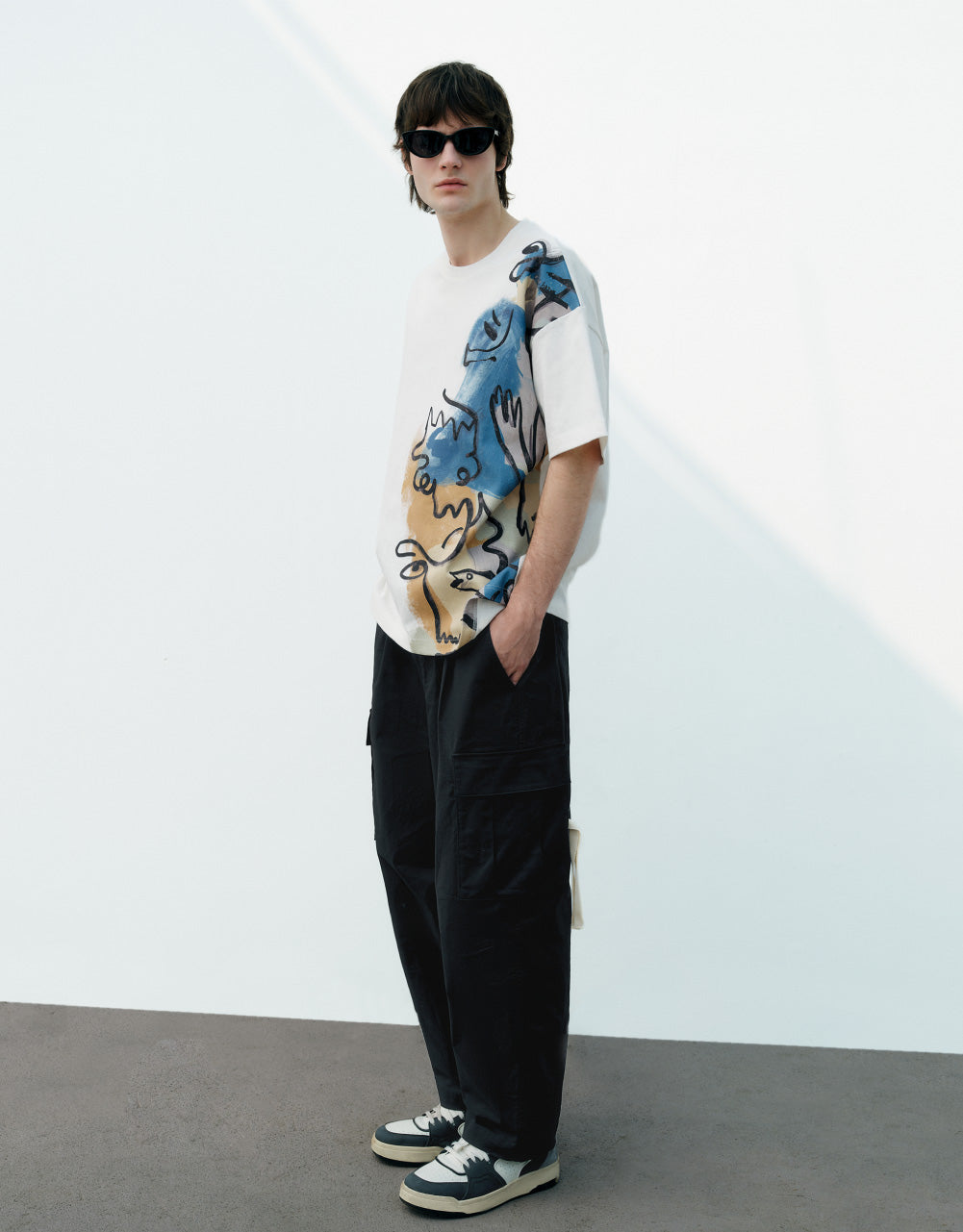 Oversized Straight Pants