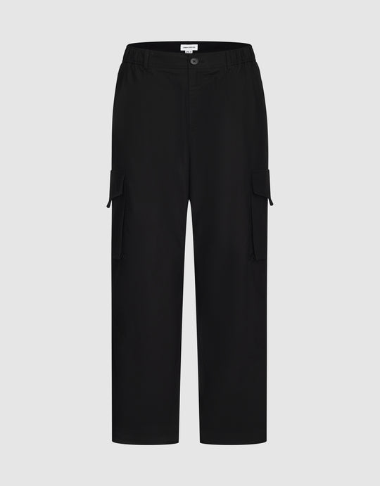Strap Detail Straight Pants