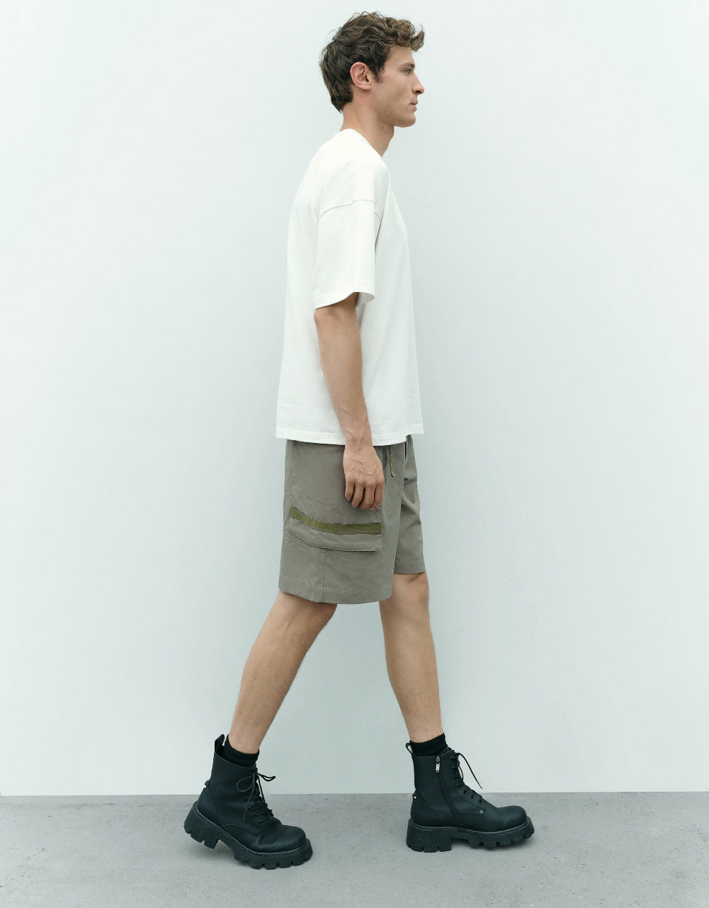 Multi-Pocket Straight Pants