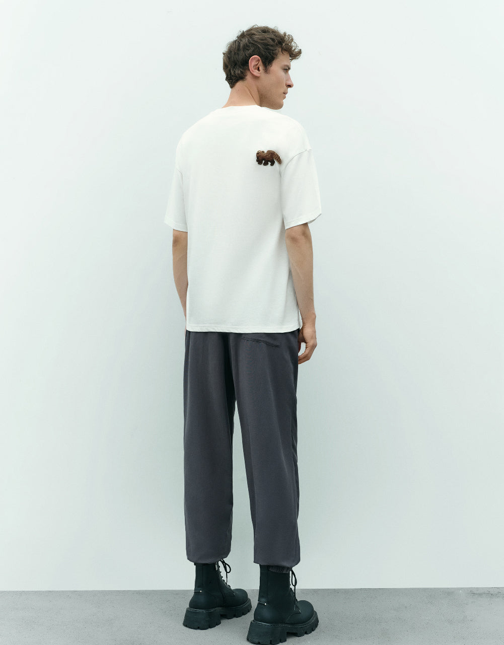 Drawstring Waist Jogger Pants