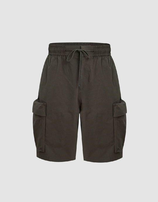Elastic Waist Shorts