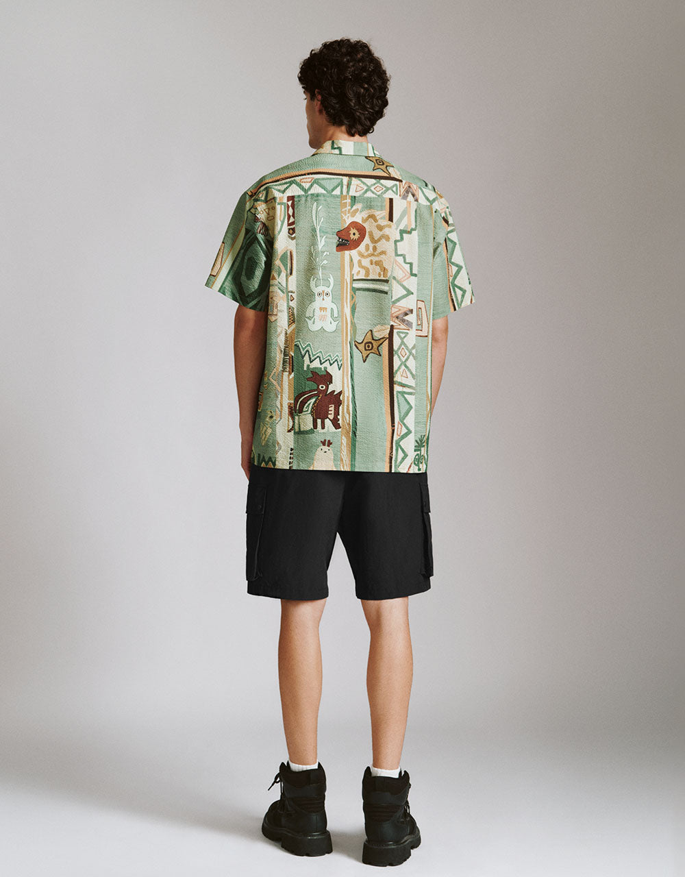 Leisure Shorts With Belt