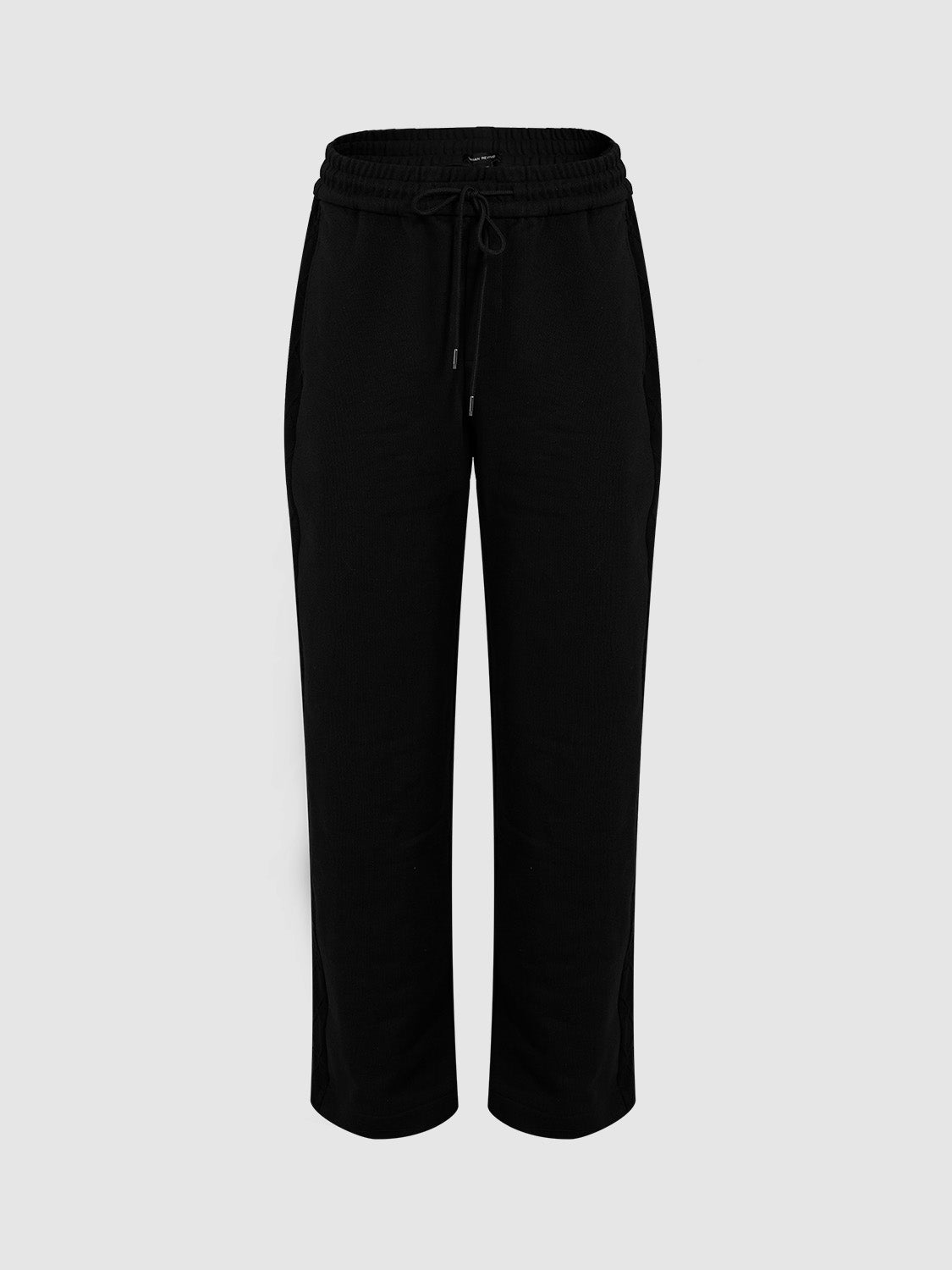 Drawstring Waist Straight Pants