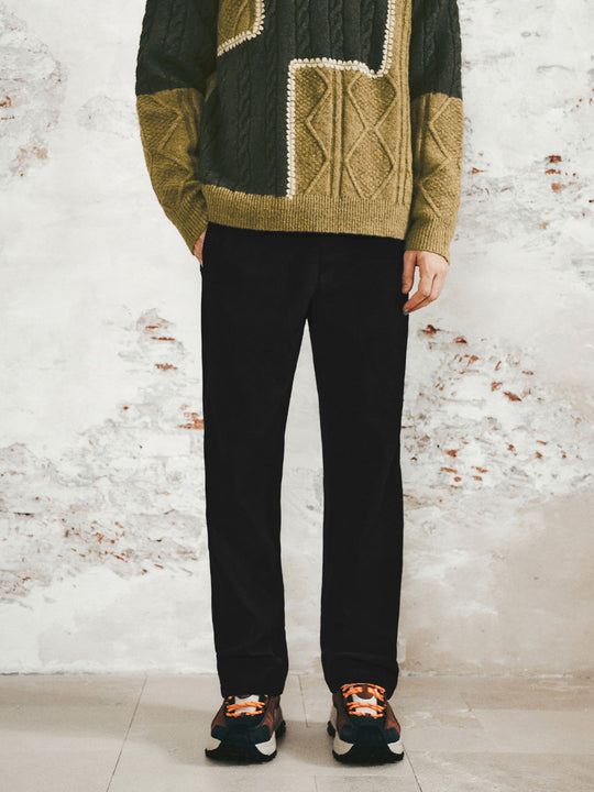 Drawstring Straight Pants