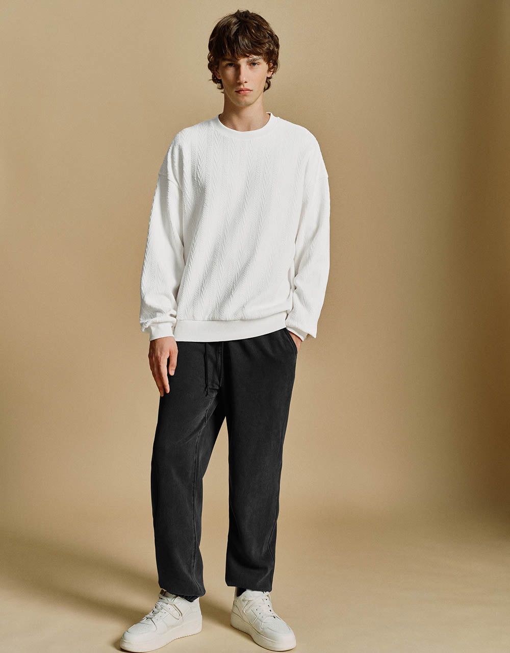Elastic Waist Jeans