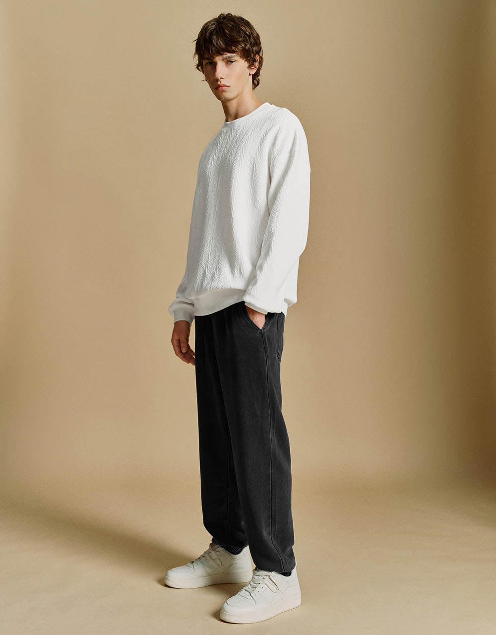 Elastic Waist Jeans