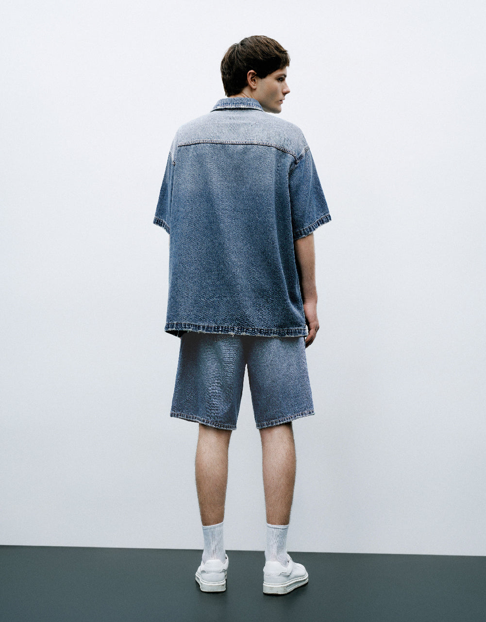 Oversized Denim Shirt