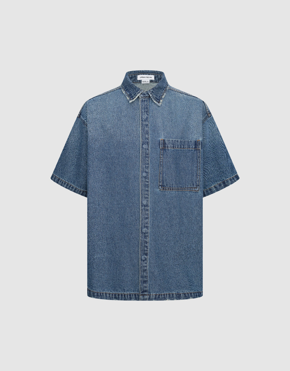 Oversized Denim Shirt