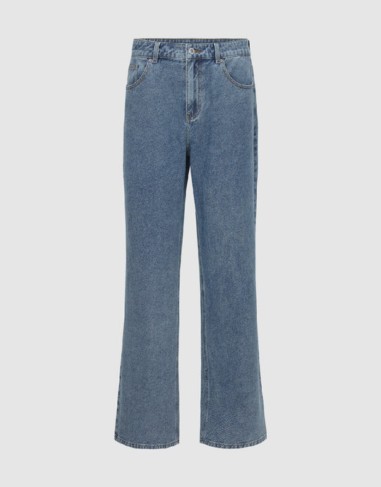Loose Straight Jeans