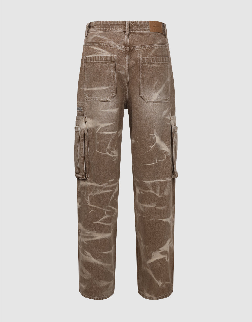 Multi-Pocket Straight Jeans