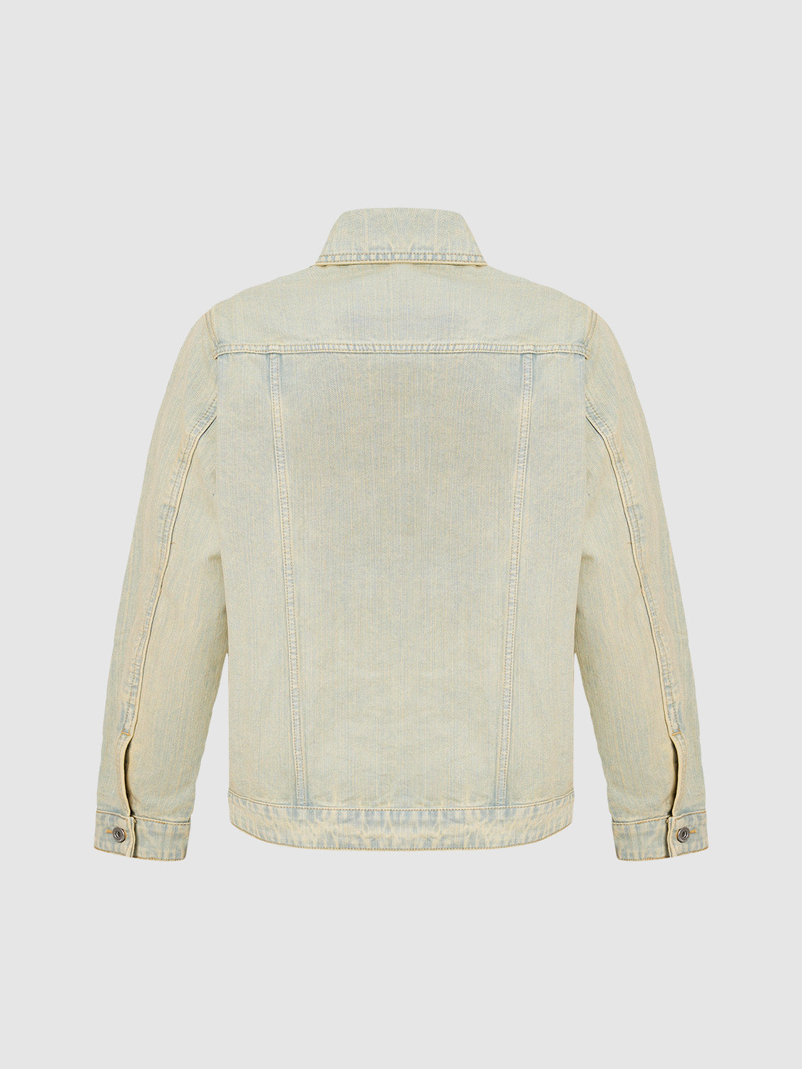 Button Up Loose Denim Jacket