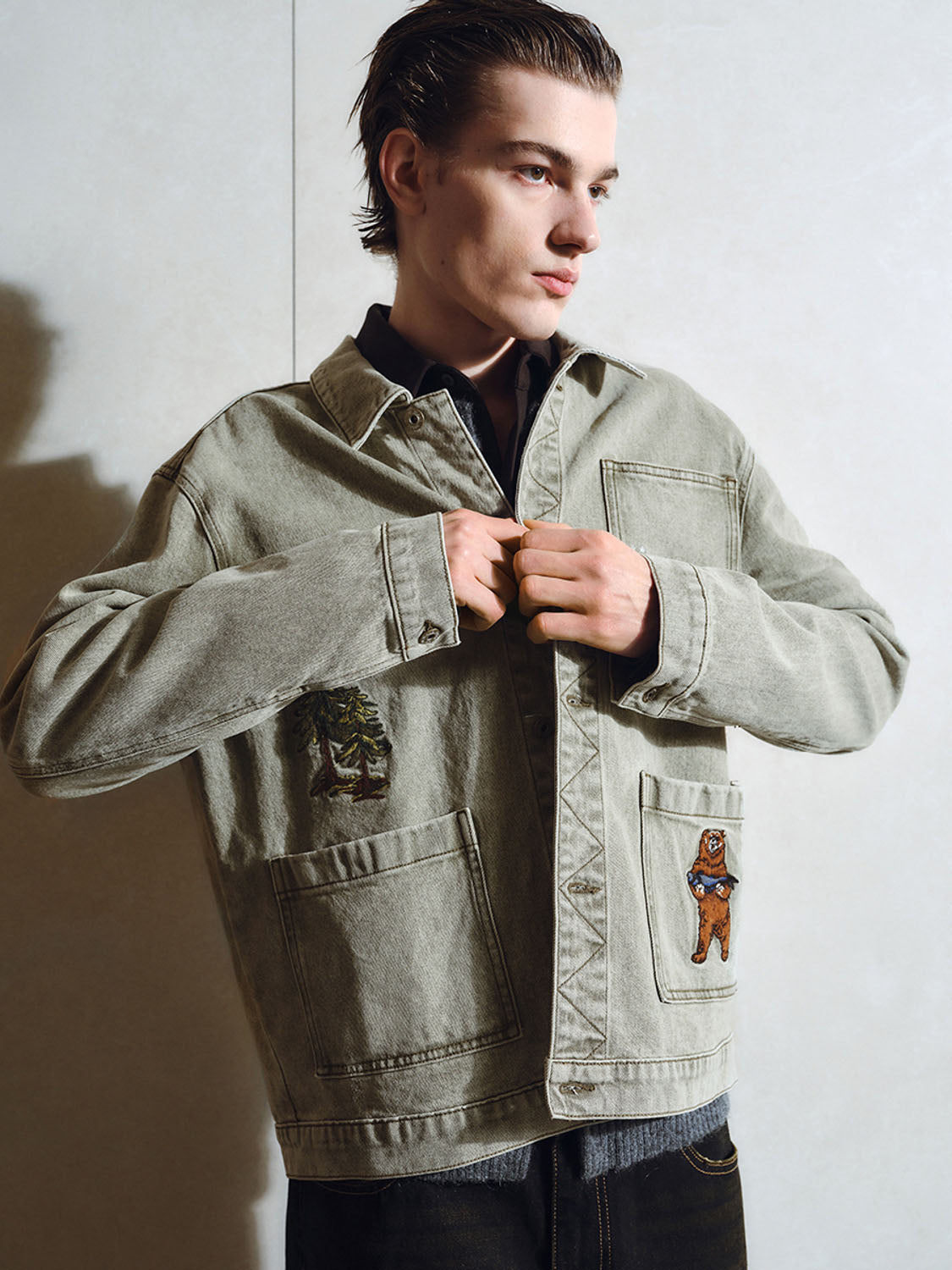 Patch Pocket Denim Jackets