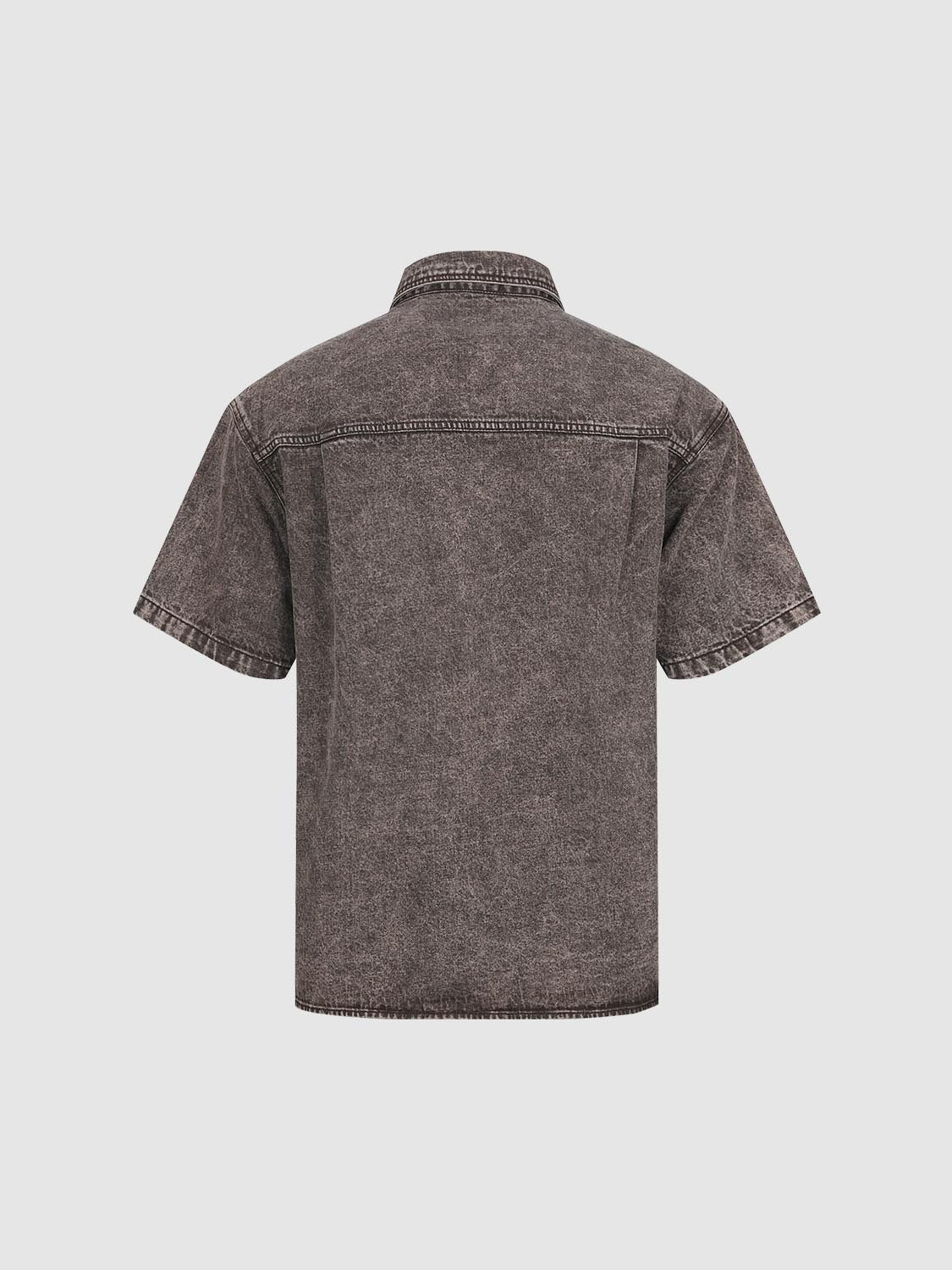 Denim Short Sleeve Shirts