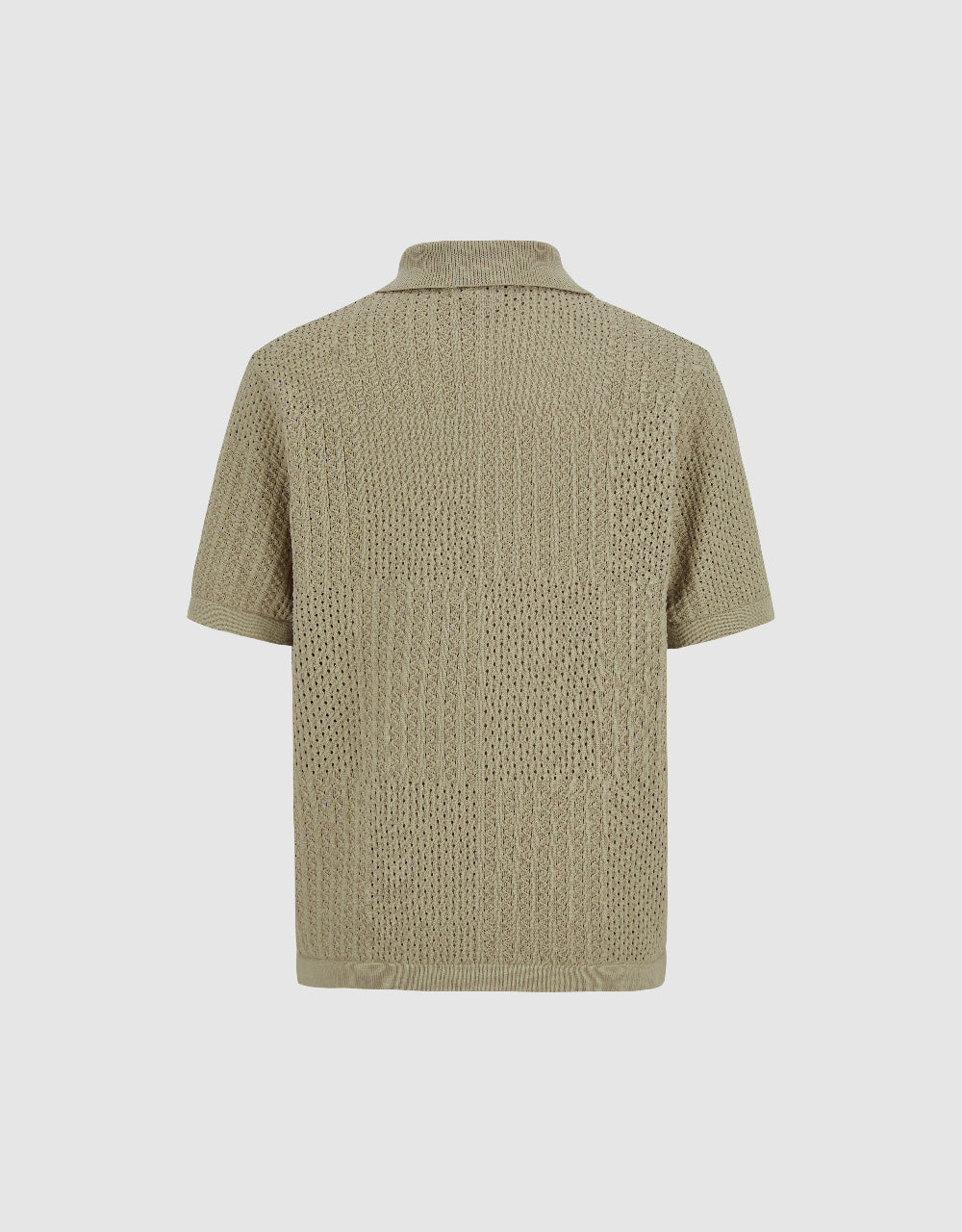 Pointelle Knitted T-Shirt