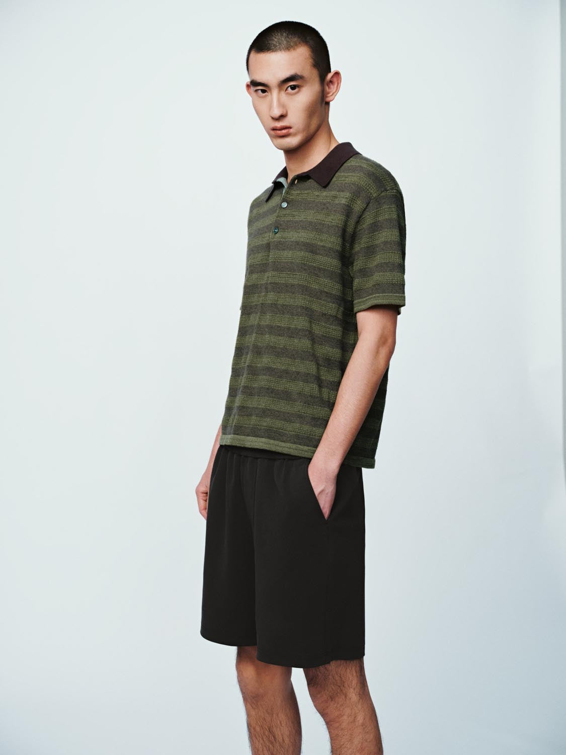 Knitted Striped T-Shirts