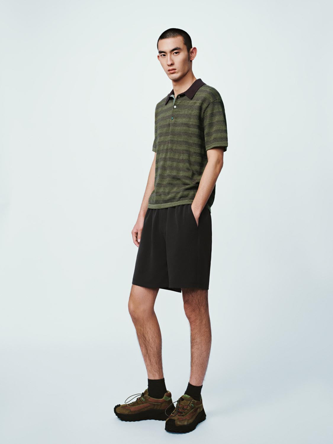 Knitted Striped T-Shirts