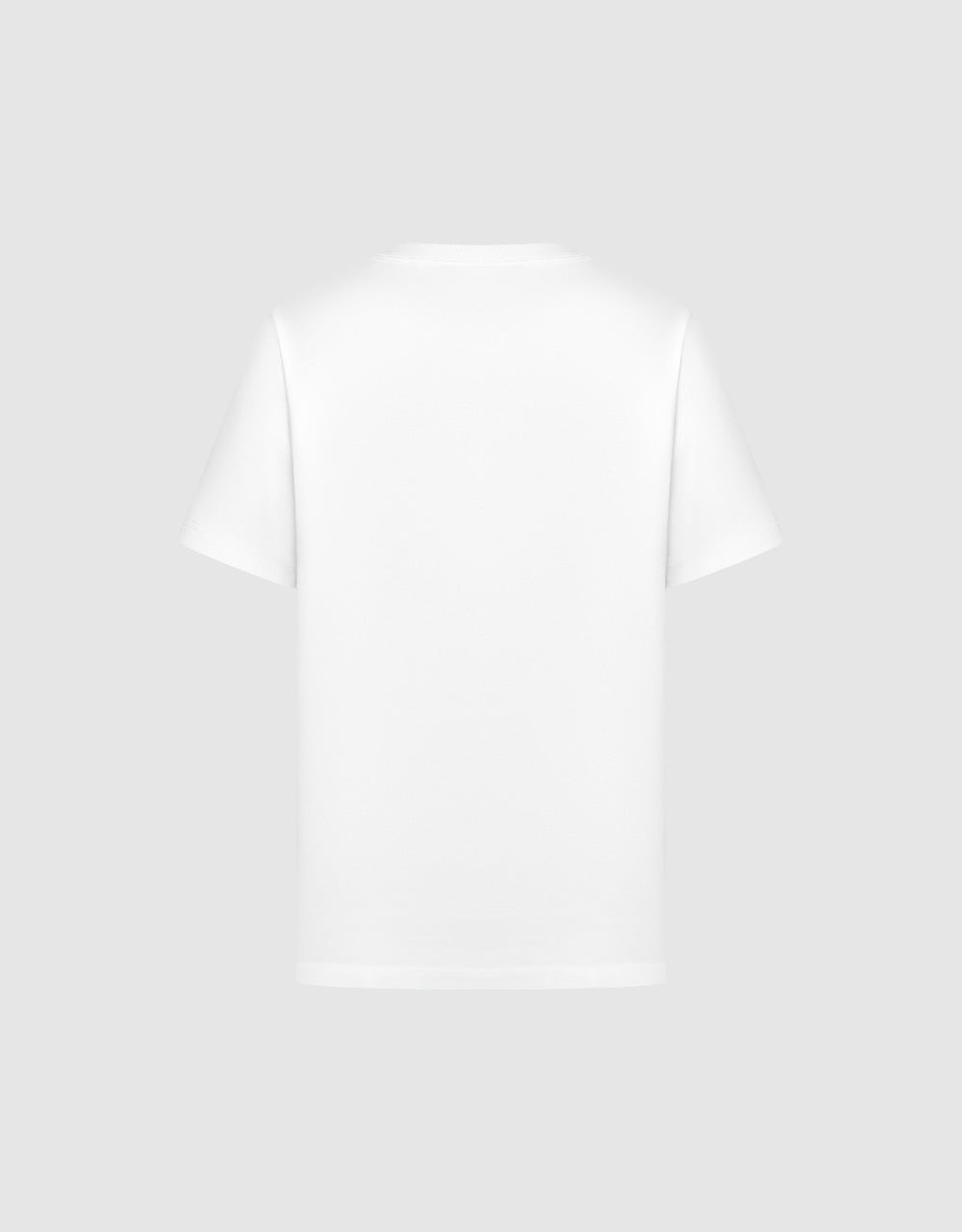 Crew Neck Straight T-Shirt