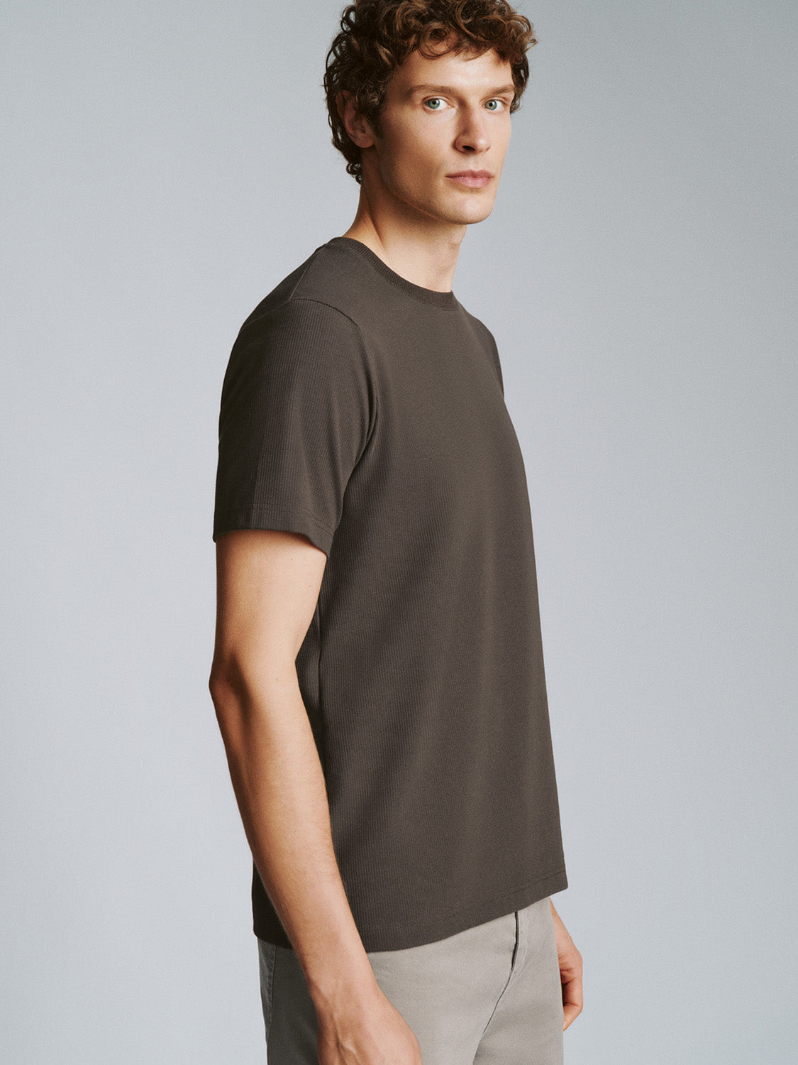 Crew Neck Straight T-Shirt