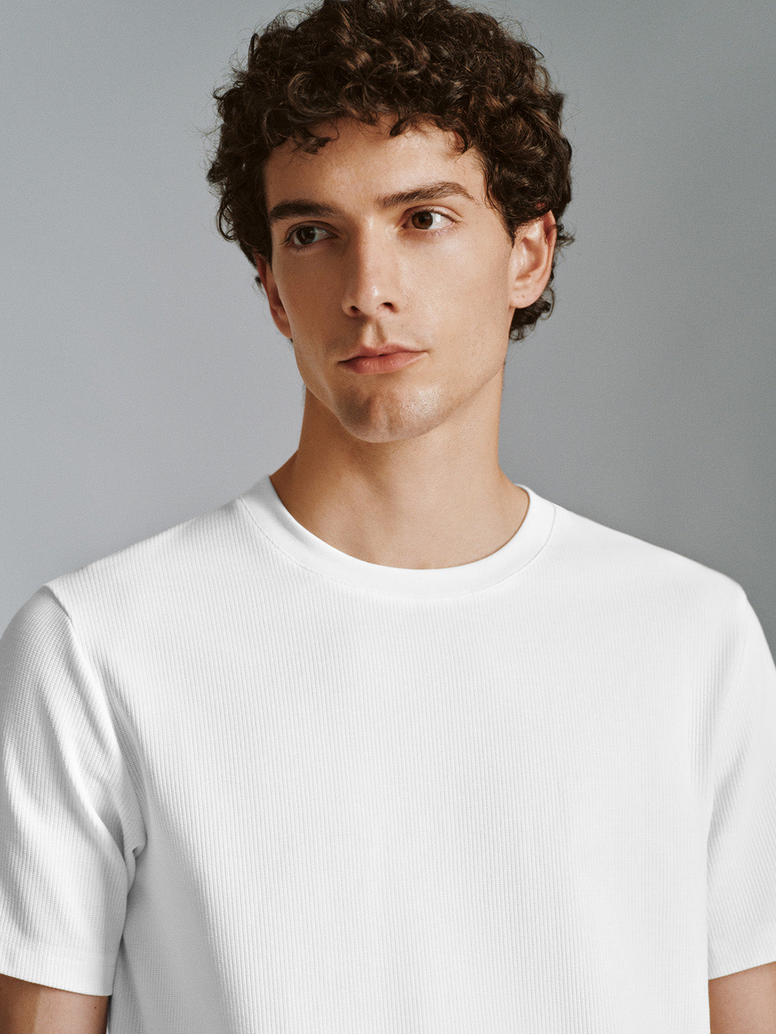 Crew Neck Straight T-Shirt